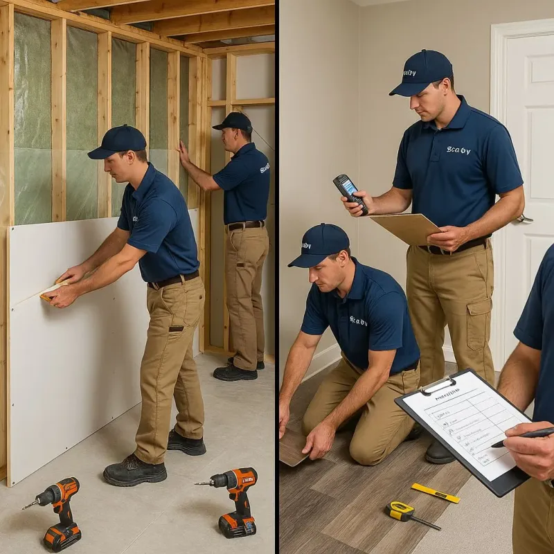 Repairs and Reconstruction process in Lexington, OK